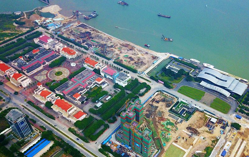 南沙邮轮母港基坑支护及上部结构工程