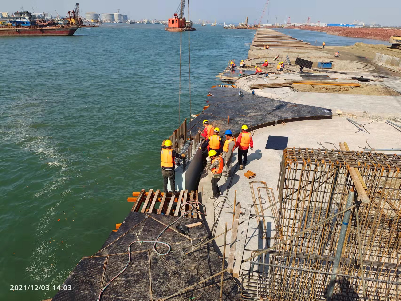 广西钦州港123号泊位工程